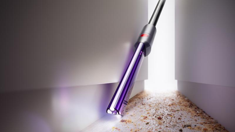 Light pipe crevice